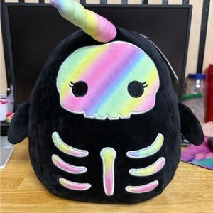 🦄🎃 Squishmallows Bufinda Skeleton Unicorn | 12” | Tags Attached 🎃🦄